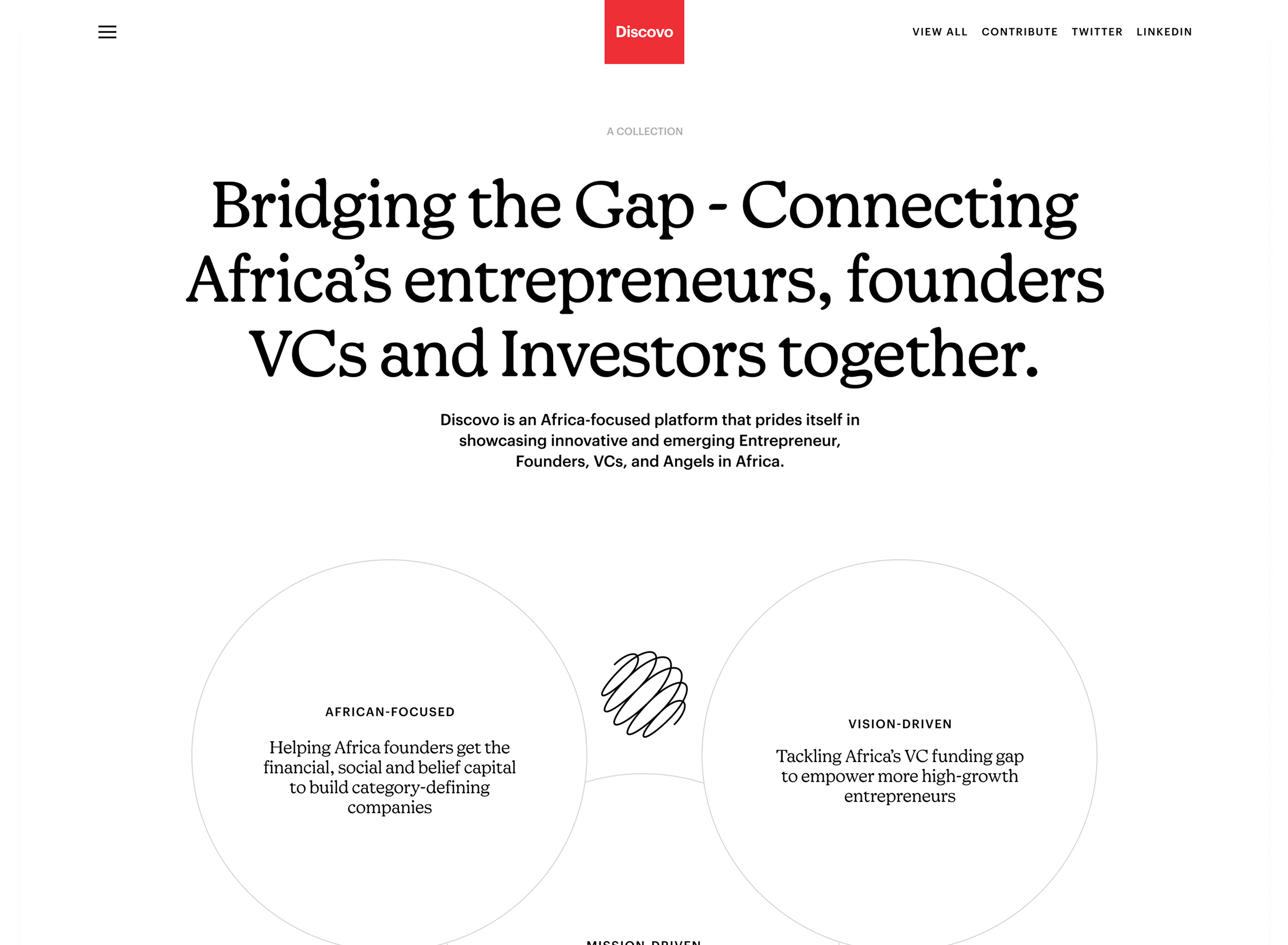 Discovo - Africa Directory for exceptional talent