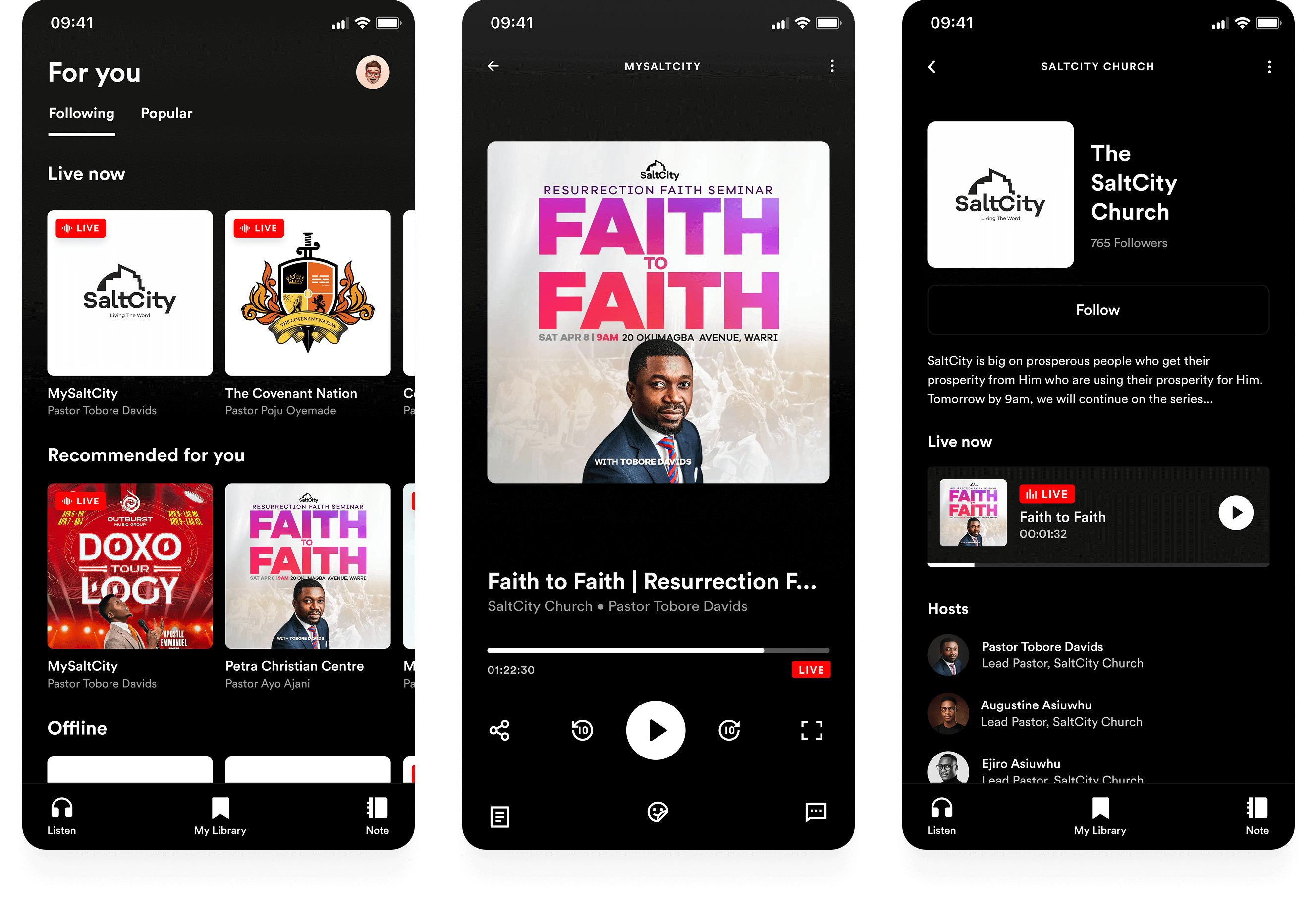 Qudio - Effortless live audio broadcast