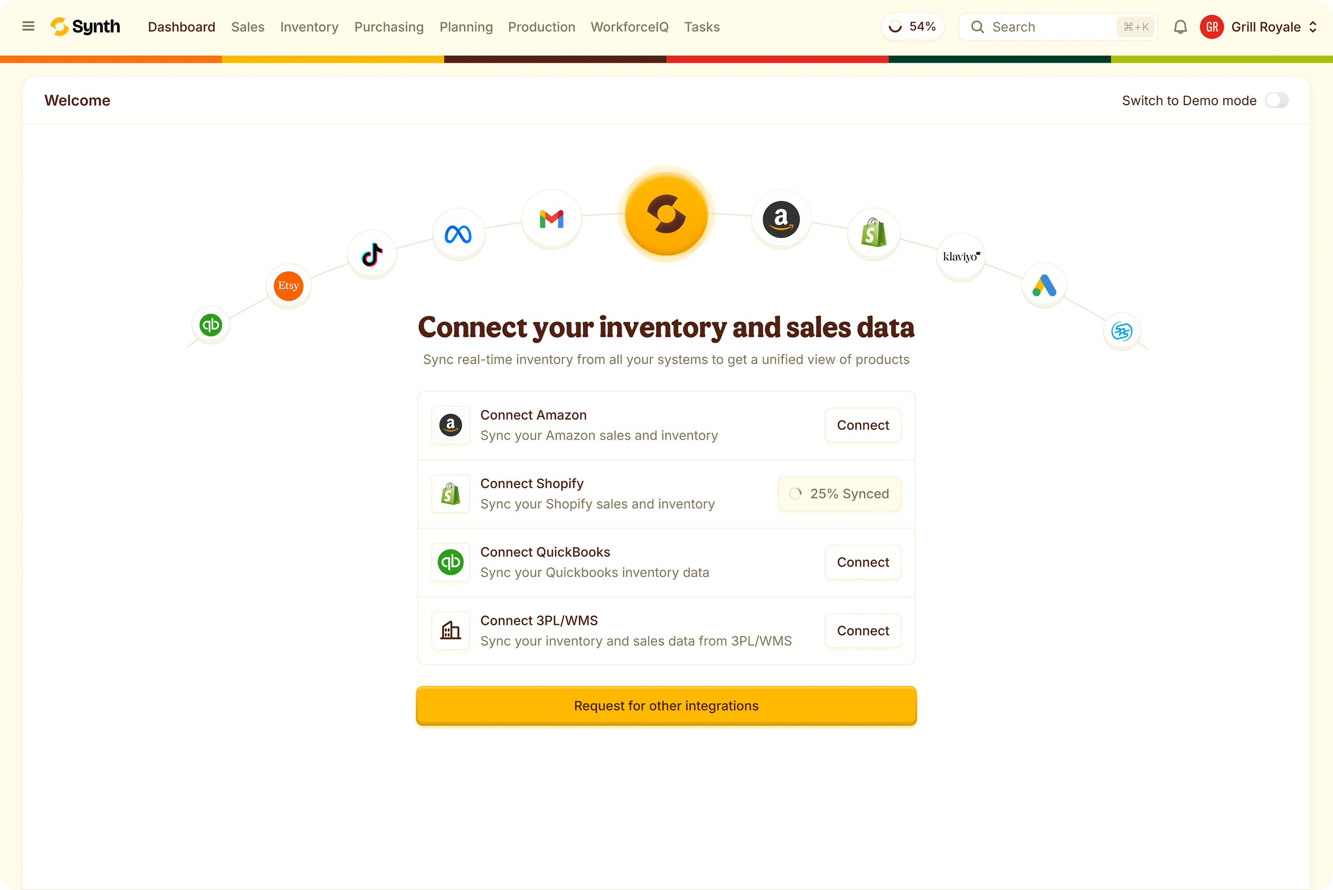 Synth - AI Agent for Supply Chain